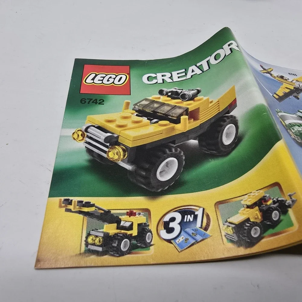 Lego 6742‎ Creator 3-in-1 Mini Off-Roader 100% Complete with Manual
